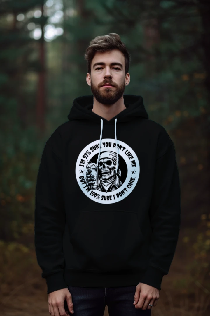 Men's skull dark humor gothic hoodie – Wicked Reality