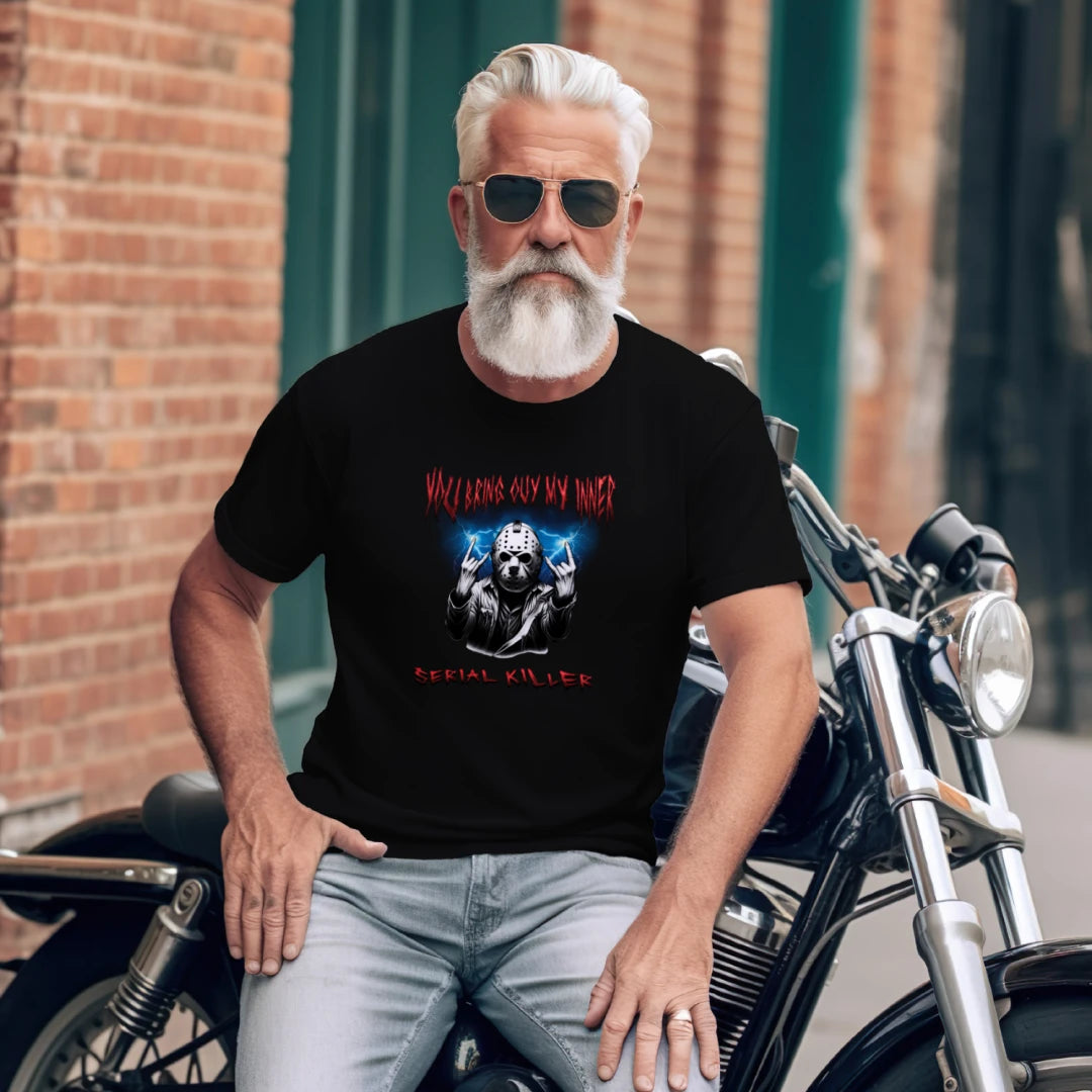 You Bring Out My Inner Serial Killer – Dark Horror Gothic Tee | Wicked Reality