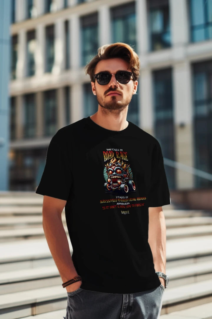 You Call It Road Rage – Dark Humor Gothic Graphic Tee | Wicked Reality