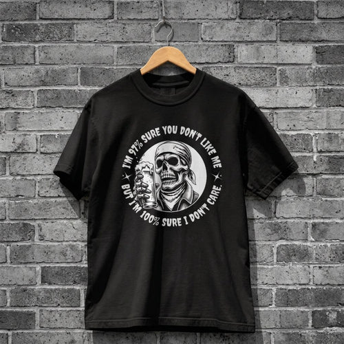 Men's gothic skull dark humor graphic tee – Wicked Reality