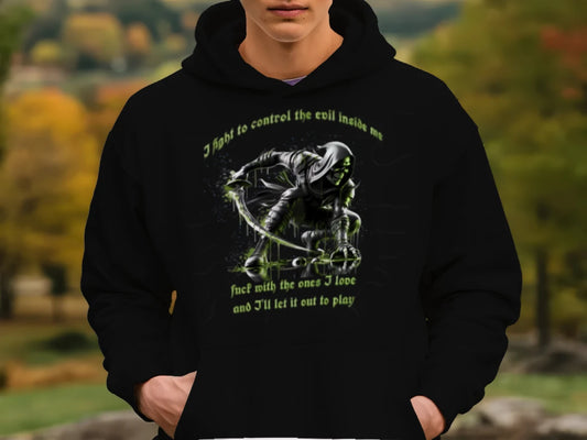 I fight to control Hoodie