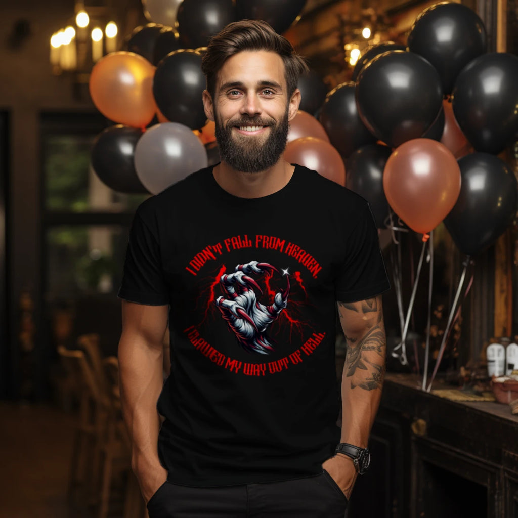 Men's demon claw dark fantasy graphic tee – Wicked Reality