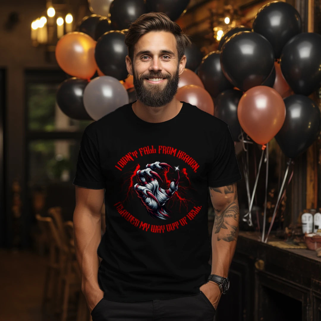 Men's demon claw dark fantasy graphic tee – Wicked Reality