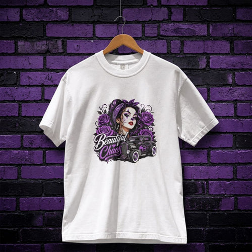 Beautiful Chaos – Dark Fantasy Gothic Women's Tee | Wicked Reality