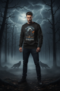 Men's dark humor werewolf graphic sweatshirt – Wicked Reality