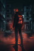 Men's gothic biker hot rod graphic hoodie – Wicked Reality