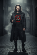 Men's gothic zombie dark humor coffee graphic tee – Wicked Reality