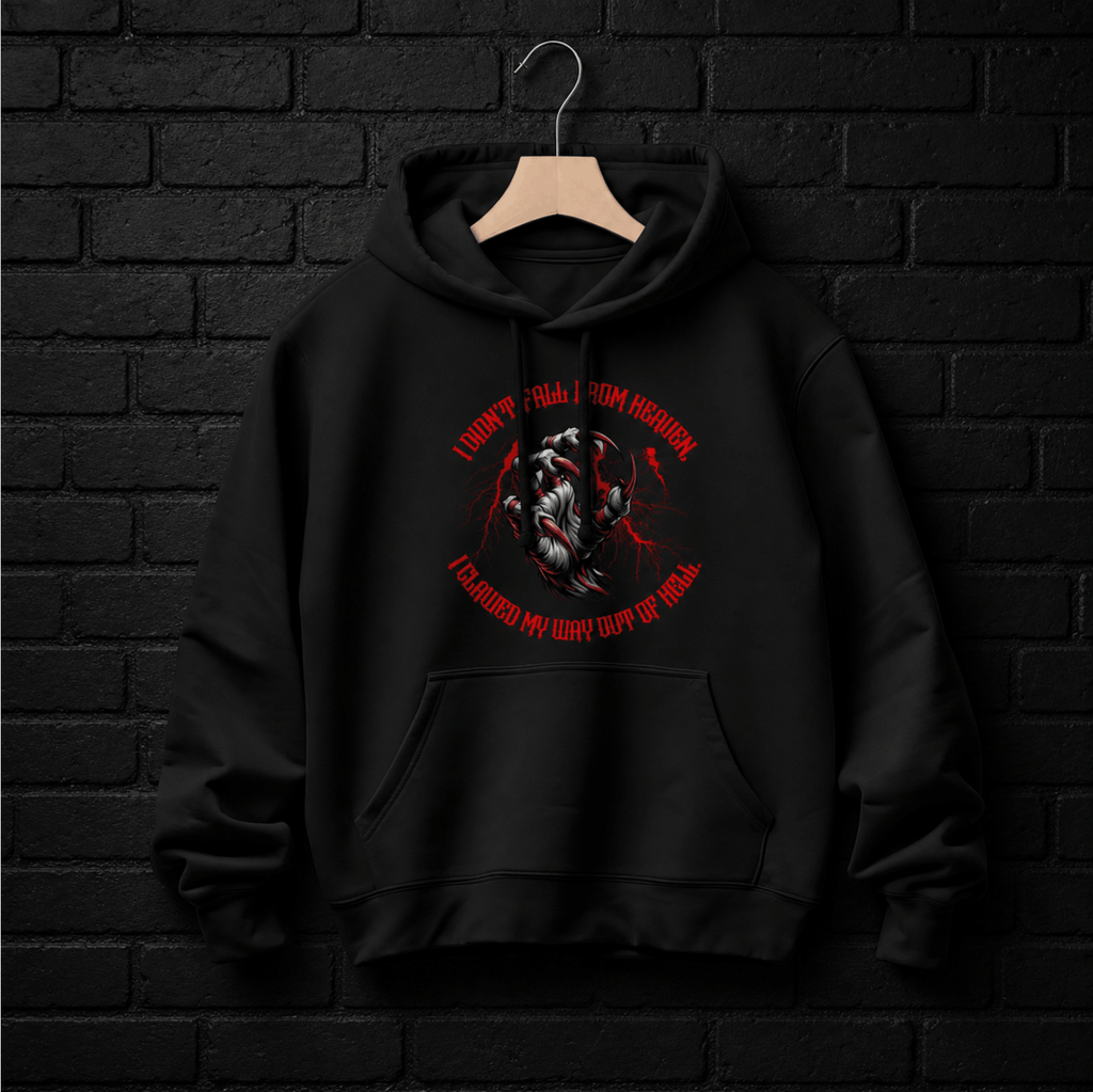 Men's demonic claw gothic hoodie – Wicked Reality