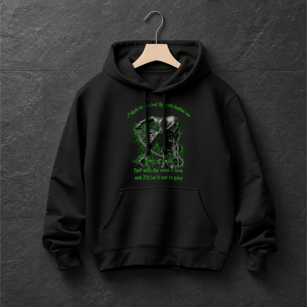Men's armored reaper gothic dark fantasy hoodie – Wicked Reality