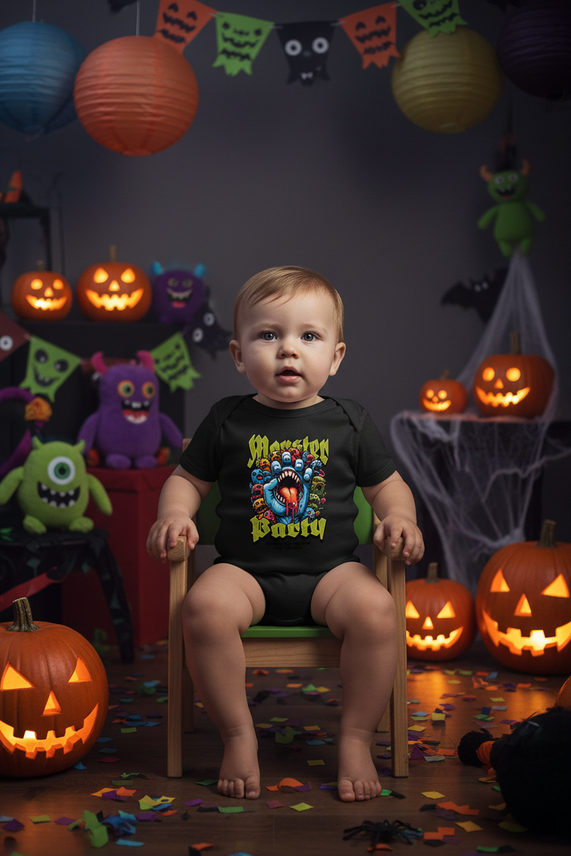 Gothic horror baby onesie – Wicked Reality