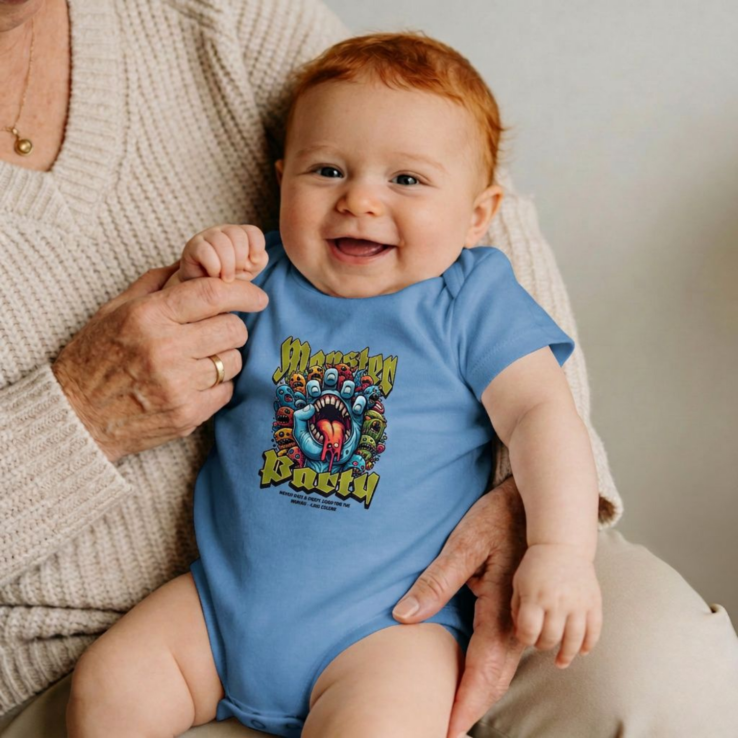 Monster Party – Gothic Horror Infant Onesie | Wicked Reality