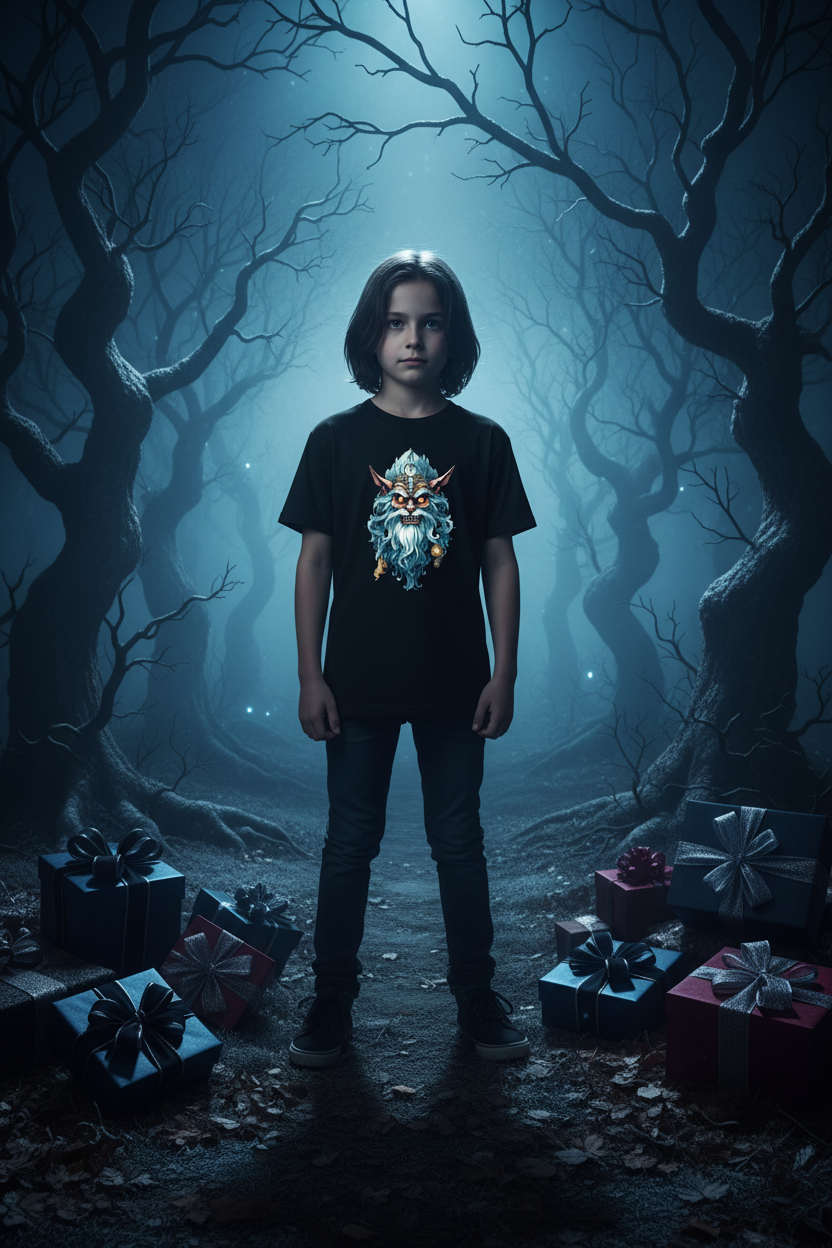 Scary Elf – Kids' Gothic Holiday Cinematic Scene