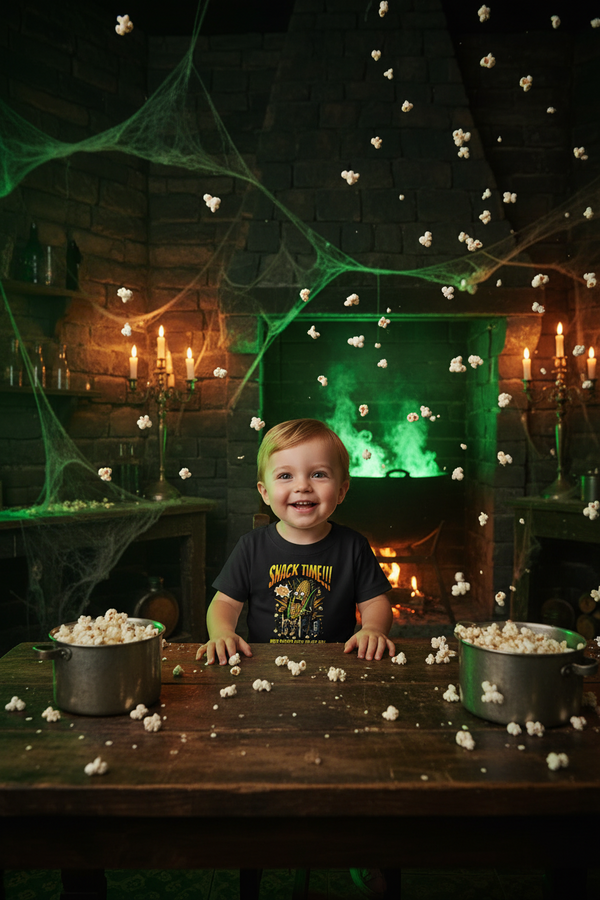 Funny popcorn toddler graphic tee – Wicked Reality